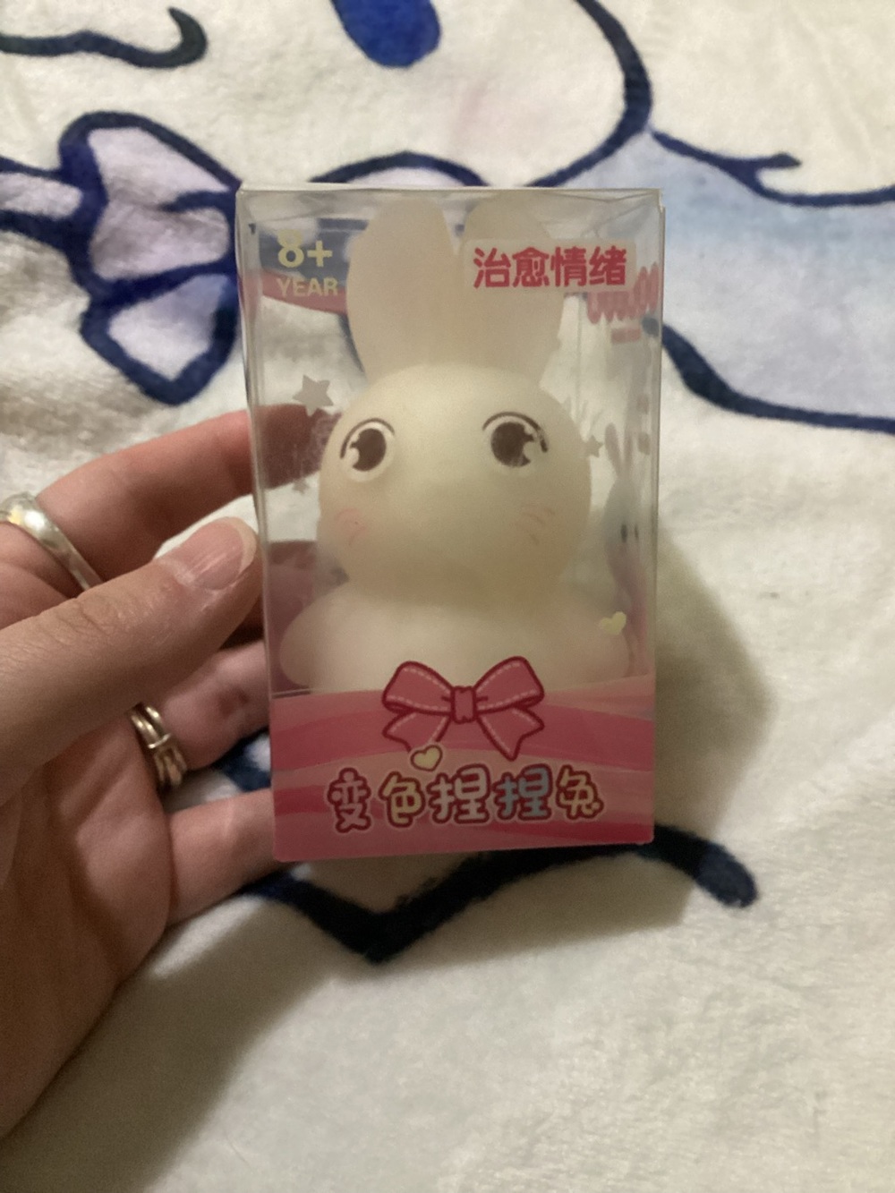 Cute White Bunny squish toy